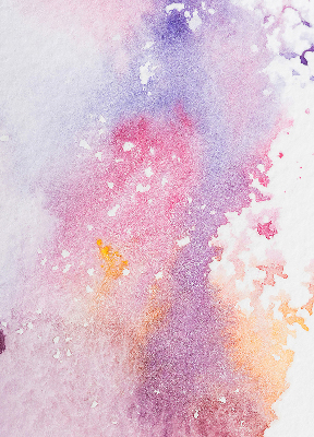 Fabric roller blind Artistic paint spill