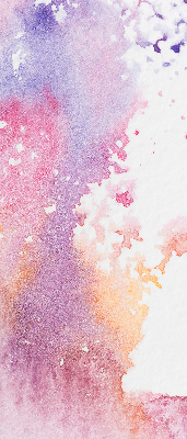 Fabric roller blind Artistic paint spill