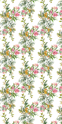 Roller blind for large window Flowers