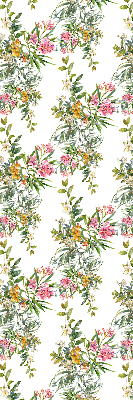Roller blind for large window Flowers