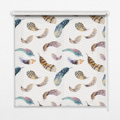 Fabric roller blind Feathers