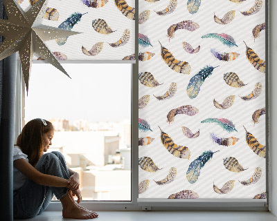 Fabric roller blind Feathers