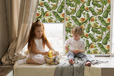 Fabric roller blind Avocado