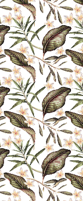 Modern roller blind Flowers with stems