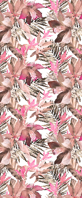 Modern roller blind Pink flowers