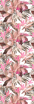 Modern roller blind Pink flowers