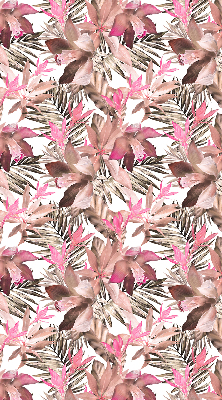 Modern roller blind Pink flowers