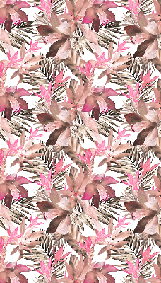 Modern roller blind Pink flowers
