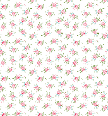 Roller blind for large window Roses