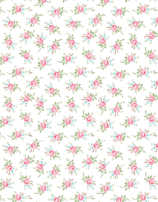 Roller blind for large window Roses