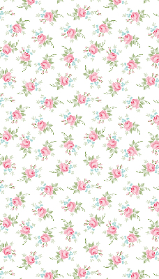 Roller blind for large window Roses
