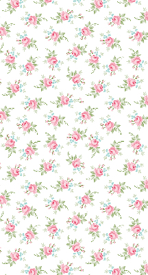 Roller blind for large window Roses