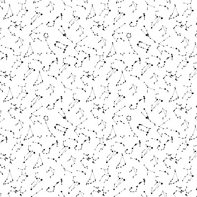 Modern roller blind Constellations