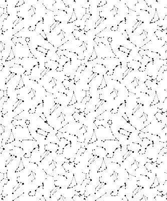 Modern roller blind Constellations