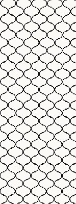 Roller blind for large window Barbed wire