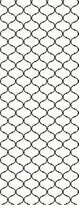 Roller blind for large window Barbed wire