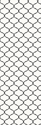 Roller blind for large window Barbed wire