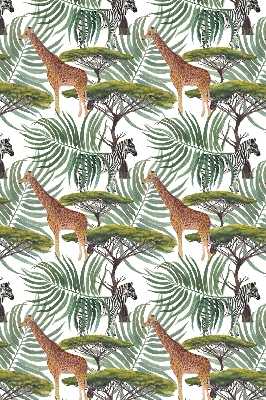 Modern roller blind Animals and trees