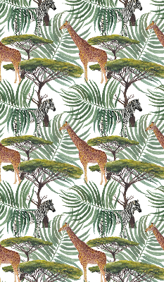 Modern roller blind Animals and trees