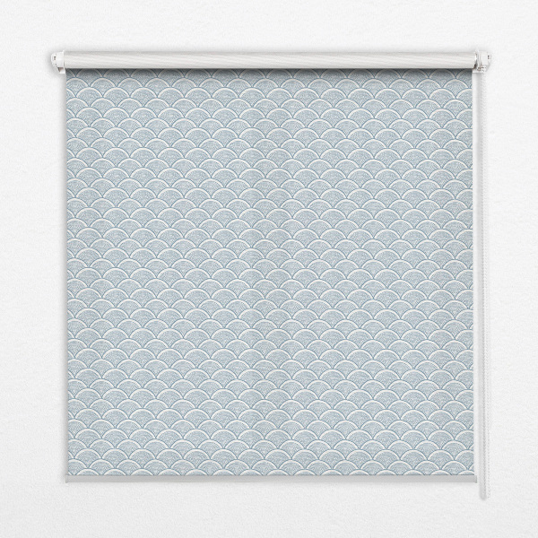Roller blind for large window Semicircle