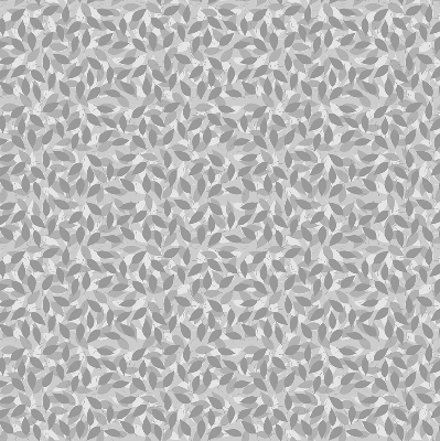 Modern roller blind Gray leaves