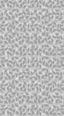 Modern roller blind Gray leaves