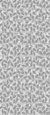 Modern roller blind Gray leaves