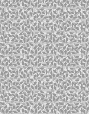 Modern roller blind Gray leaves