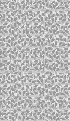 Modern roller blind Gray leaves