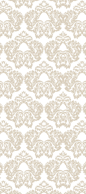 Roller blind for large window Beige pattern