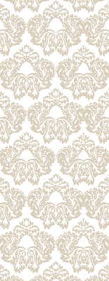 Roller blind for large window Beige pattern