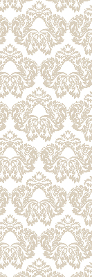 Roller blind for large window Beige pattern