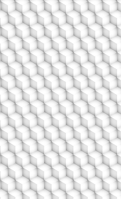 Roller blind for large window 3d cubes