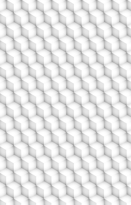 Roller blind for large window 3d cubes