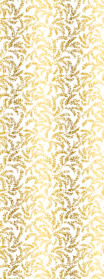 Fabric roller blind Golden branches