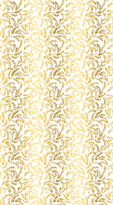 Fabric roller blind Golden branches