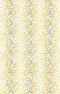 Fabric roller blind Golden branches