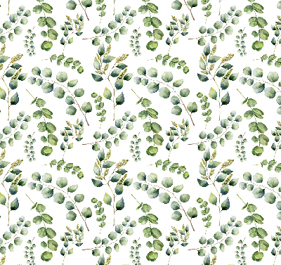 Fabric roller blind Green twigs