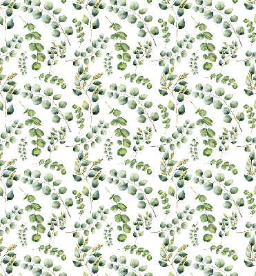 Fabric roller blind Green twigs