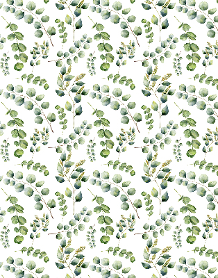 Fabric roller blind Green twigs