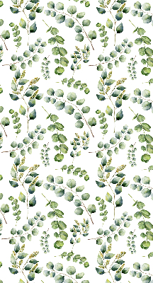 Fabric roller blind Green twigs