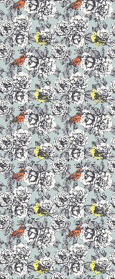 Modern roller blind Flowers