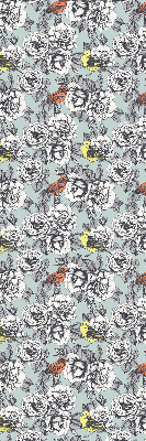 Modern roller blind Flowers