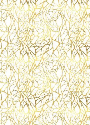 Fabric roller blind Yellow pattern