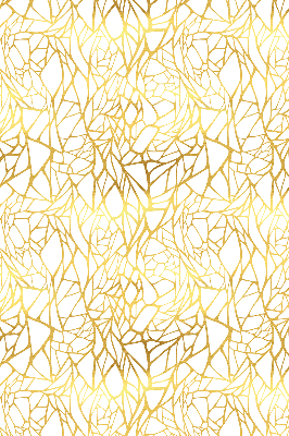Fabric roller blind Yellow pattern