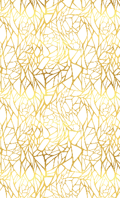 Fabric roller blind Yellow pattern