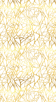 Fabric roller blind Yellow pattern