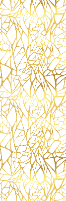 Fabric roller blind Yellow pattern