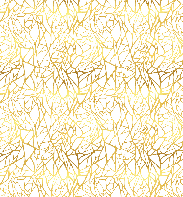Fabric roller blind Yellow pattern