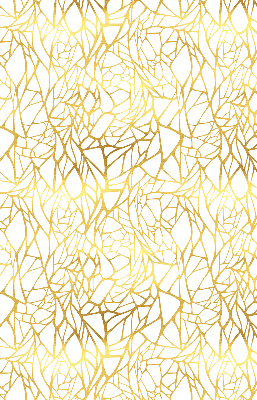 Fabric roller blind Yellow pattern